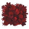 Tapis Little Field of Flowers - Rouge