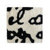 Tapis Black on White - Manuscrit