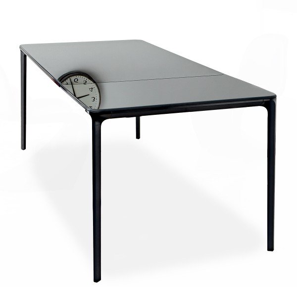 Table extensible Light - pieds noirs