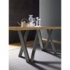 Table de repas design bois métal