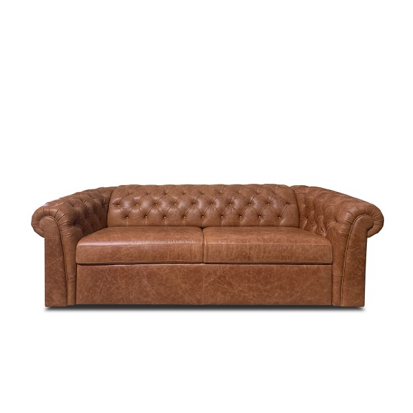 Canapé convertible Chesterfield Bretagne au design british