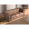 Canapé chesterfield convertible Menton