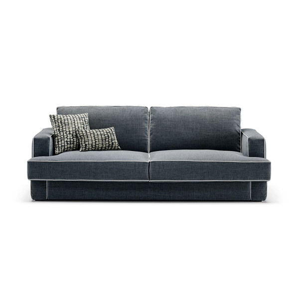 Canapé convertible Honfleur 4 places au style contemporain avec liseré