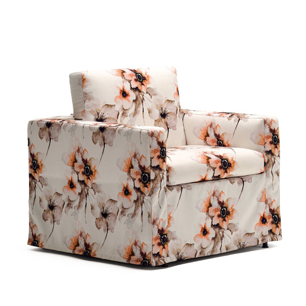 Fauteuil lit Neuilly au style chic et sobre avec mécanique type Lampolet