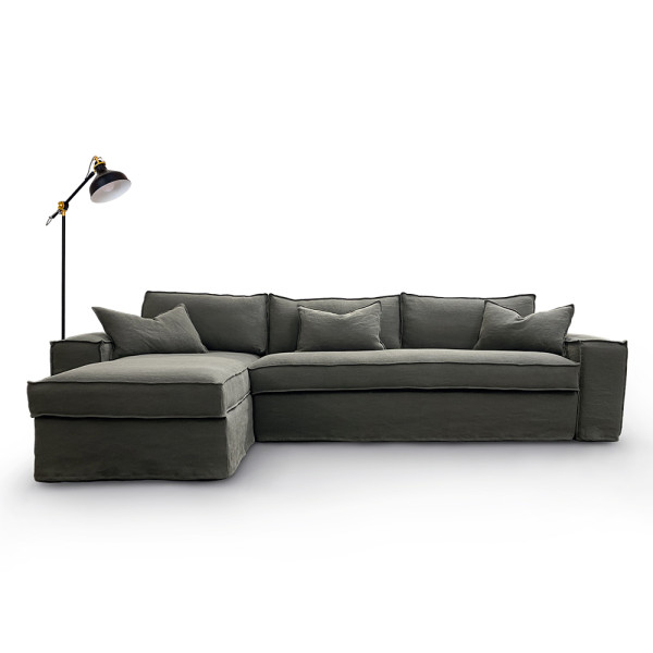 Canapé d'angle convertible Charles