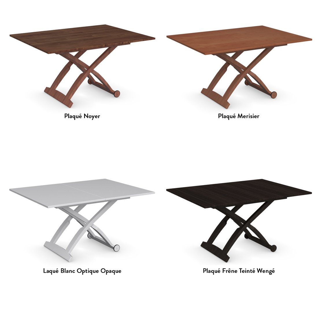 table relevable mascotte