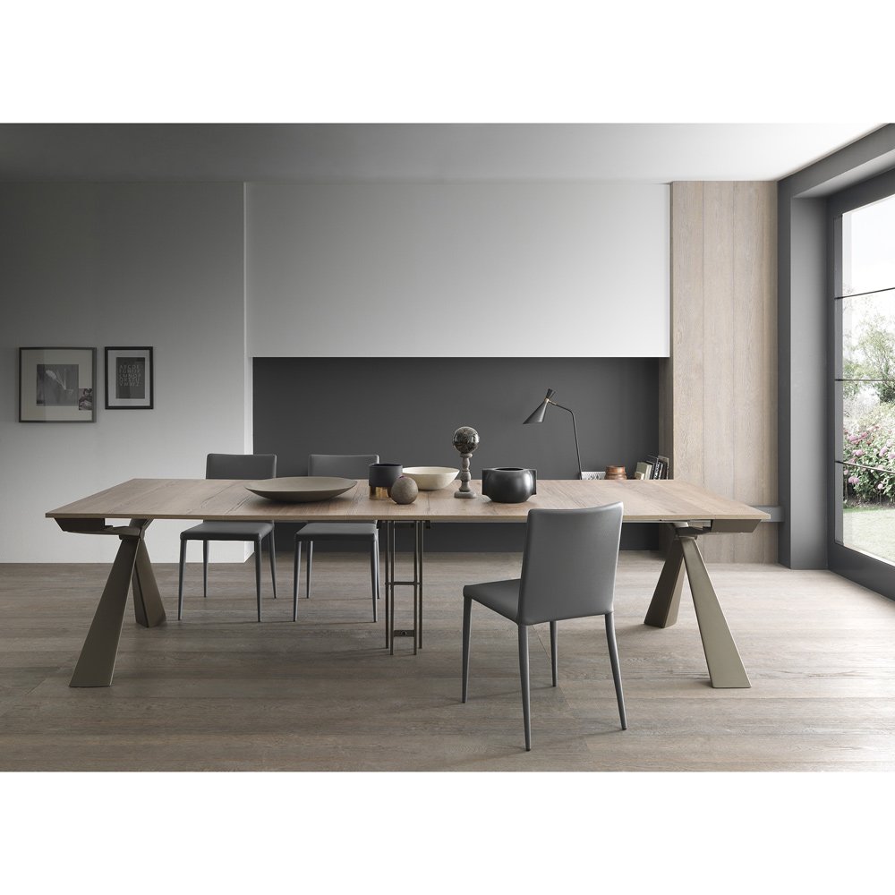 Console Extensible Design Bois Metal Meubles Et Atmosphere