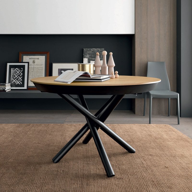 Table ronde extensible Premium | Meubles et Atmosphère