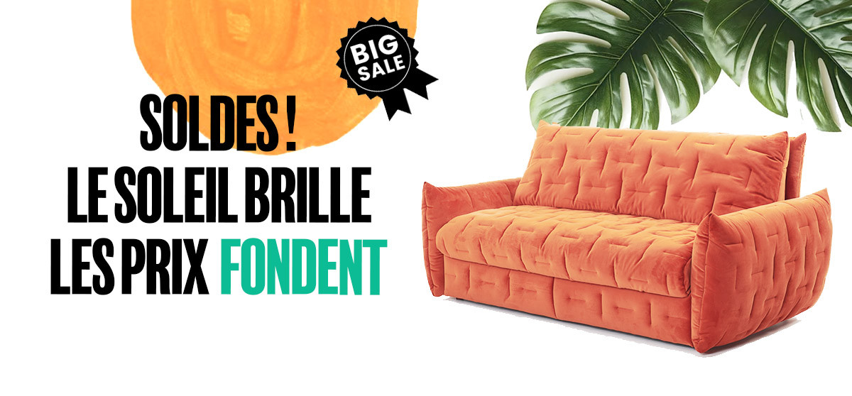 Soldes Canapés convertibles et lit gigogne