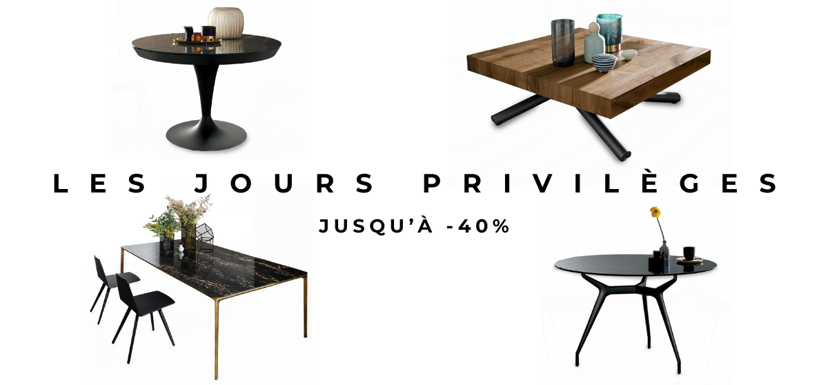jours privilèges - promotion table gain de place
